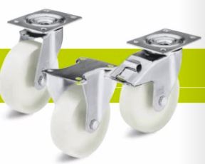 PO - Castors for stationary trolleys