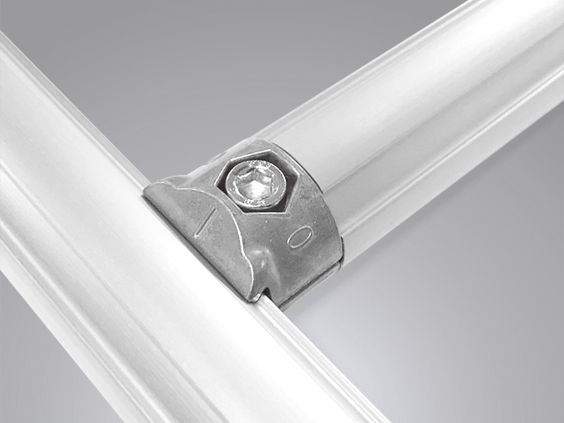 Aluminium Ø28 - Rör/Klammersystem
