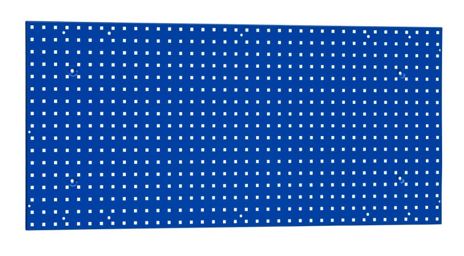 Perforerad Panel 1950x900 mm blå 3-372-1