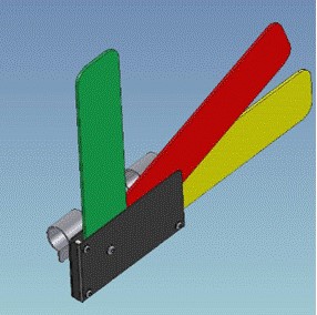 Signal Flag, Red Green Yellow
