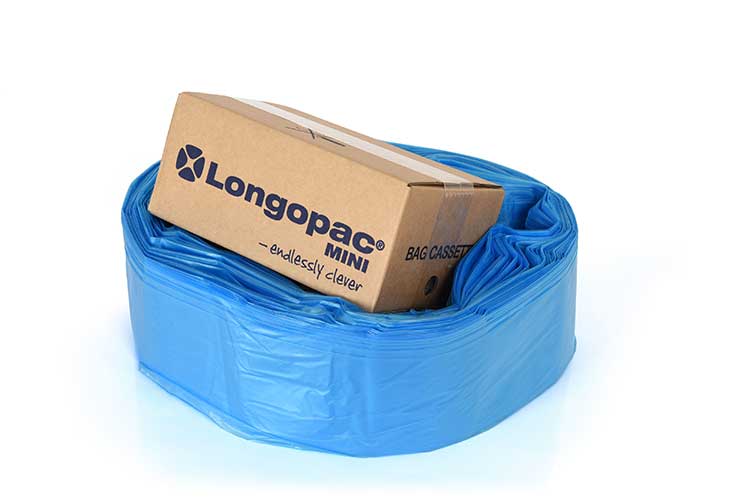  Longopac Mini Blå 60m Clips
