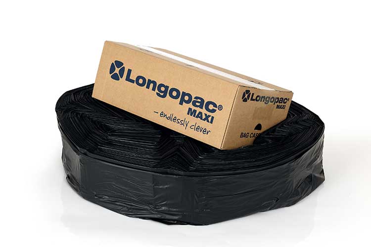  Longopac Maxi Svart 110m Clips