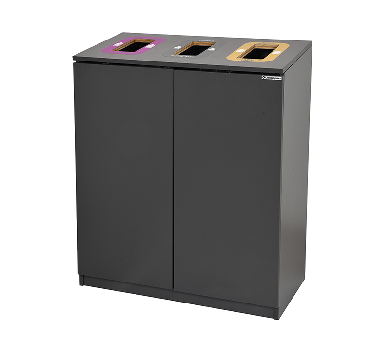 Longopac Bin Multi 3 Mini Grå