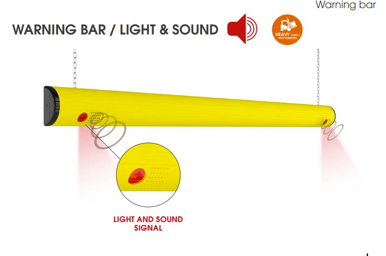 Warning Bar Light & Sound  L=3000